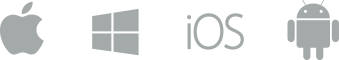 Windows, Mac, iOS, Android